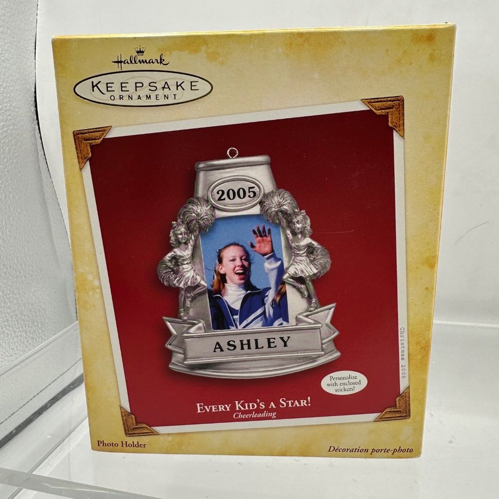 Hallmark Keepsake Ornament Every Kid's A Star Cheerleading 2005 Christmas Holida